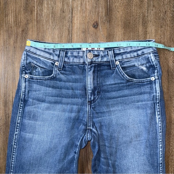 AMO Jeans Stix Crop Raw Hem Skinny Jeans - Picture 4 of 9